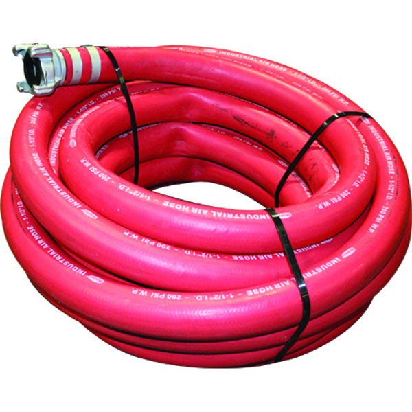 Marco Air Hose 1-1/2" x 50 Ft. Coupled 200 psi 10AH112AC